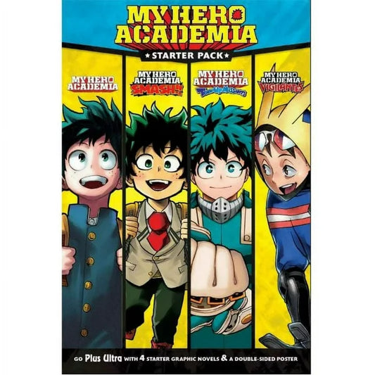 My Hero Academia Start Pack 4 Book Boxed Set